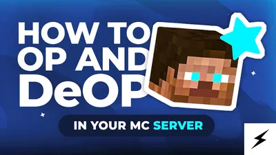 How to OP & De-OP Players On Your Minecraft Server
