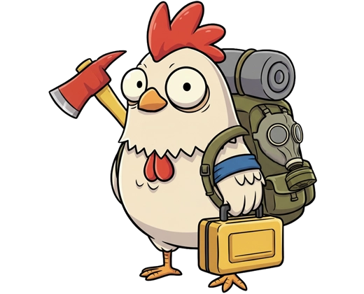 Steve, Alex, and chicken jockey from Minecraft on ChipHead's Minecraft server hosting page.