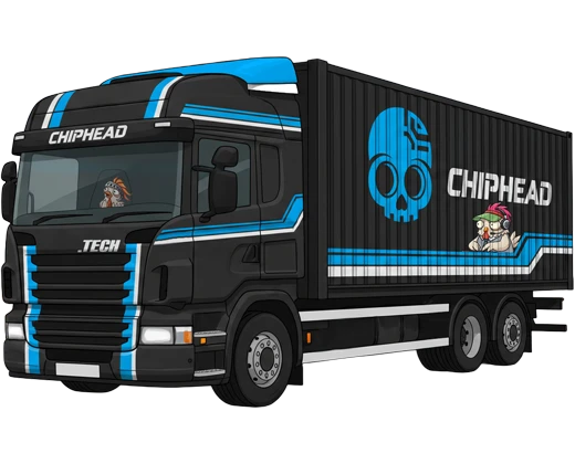 Steve, Alex, and chicken jockey from Minecraft on ChipHead's Minecraft server hosting page.