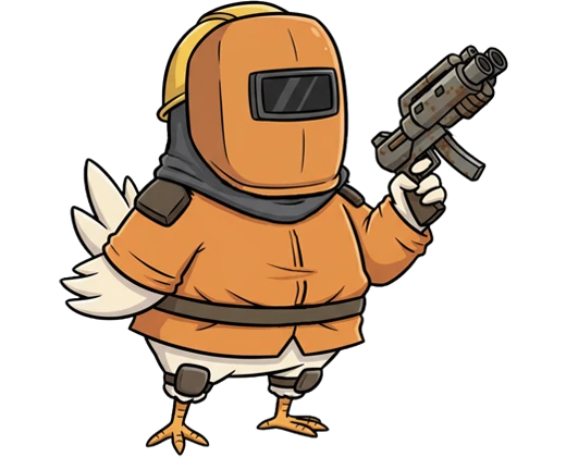 Steve, Alex, and chicken jockey from Minecraft on ChipHead's Minecraft server hosting page.