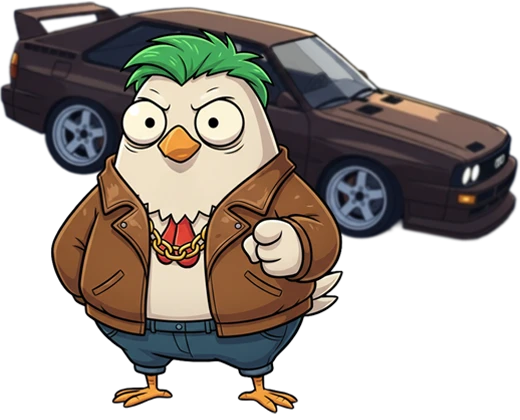 Steve, Alex, and chicken jockey from Minecraft on ChipHead's Minecraft server hosting page.